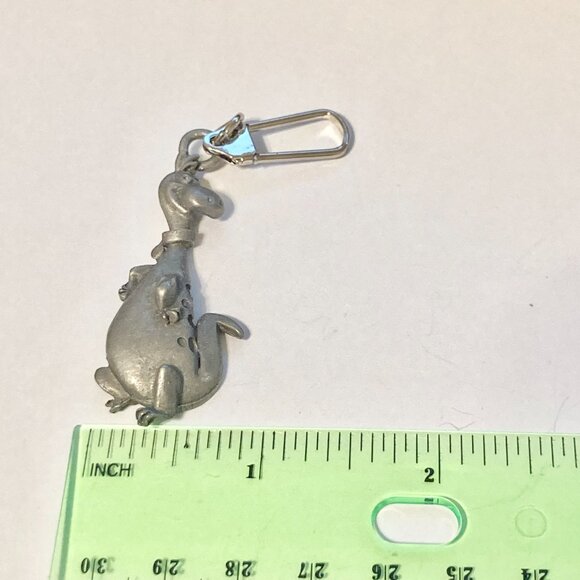 Vtg Dino Dinosaur Flintstones Zipper Pull Purse Charm Looney Tunes Warner Bros. - Picture 9 of 9